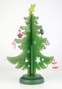Ver imagem 4 de Árvore Enfeite de Natal Madeira 3d e Pingentes 18x14cm Pequena Wincy