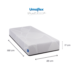 Colchão a Vacuo Umaflex Fit Firm D33 Solteiro 88 X 188 Cm - 2