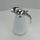 Ver imagem 5 de Garrafa Térmica Café Água Chá 27x17x15cm 1,6LITRO Inox Branco Parede Dupla Muller