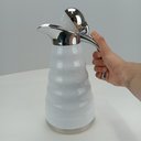Ver imagem 2 de Garrafa Térmica Café Água Chá 27x17x15cm 1,6LITRO Inox Branco Parede Dupla Muller