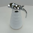 Ver imagem 3 de Garrafa Térmica Café Água Chá 27x17x15cm 1,6LITRO Inox Branco Parede Dupla Muller