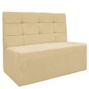 Ver imagem 3 de Canto Alemão Confortável para Apartamento Cozinha e Restaurantes Suede Bege