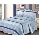 Ver imagem 1 de Kit Colcha Casal Evolution Patchwork 220x240cm Camesa Evolution 94049000 Linus