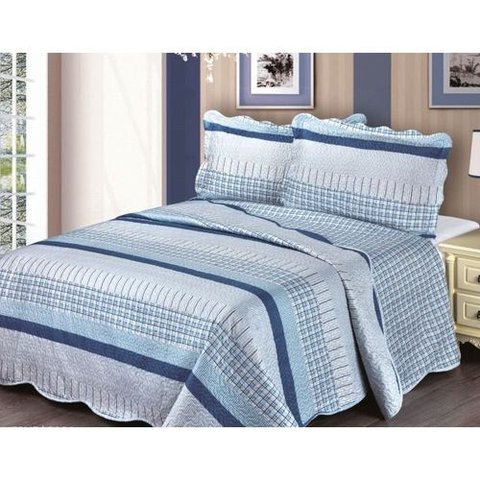 Kit Colcha Casal Evolution Patchwork 220x240cm Camesa Evolution 94049000 Linus