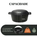 Ver imagem 6 de Forno Holandês Ferro 24x16cm 5,7l Panela Mineira