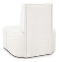 Ver imagem 3 de Poltrona Decorativa Orgânica Doh para Sala de Estar Boucle Bege Liso
