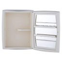 Ver imagem 2 de Armário Plástico de Sobrepor com Espelho 30 x 37x 11cm 