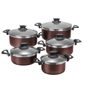Conjunto de Caçarolas 5 Peças Plus Antiaderente - Dolce