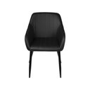 Ver imagem 2 de Kit 4 Poltronas Volga Or Design Pu Preto Base Metal