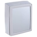 Ver imagem 3 de Armário Plástico de Sobrepor com Espelho 30 x 37x 11cm Cinza