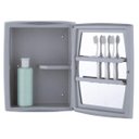 Ver imagem 5 de Armário Plástico de Sobrepor com Espelho 30 x 37x 11cm 