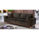 Ver imagem 1 de Sofá Fixo Orfeu 3 Lugares Luxo 180cm Castellar Móbile