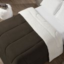 Ver imagem 5 de Coberdrom Cobertor Solteiro 1 Peça Maya Manta Soft e Sherpa de Carneiro 100% Poliéster:tabaco