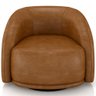 Poltrona Decorativa Giratória Angelina M03 Corano Whisky - Lyam Decor - 3