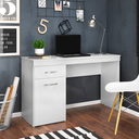 Ver imagem 3 de Escrivaninha para Quarto com 1 Porta 1 Gaveta Vitoria Demóbile:Branco