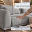 Ver mais imagens de Sofá Living 4 Lugares com Almofadas 250cm Siena