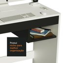Ver imagem 5 de Kit Escrivaninha Madesa Rubi + Estante Livreiro 6908