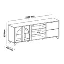 Ver imagem 3 de Conjunto 4 Peças Sala de Estar Mesa de Centro Levitá e Buffet e Rack e Cristaleira Murano
