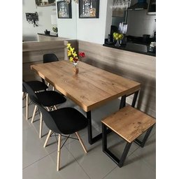 Mesa Estilo/modelo Industrial 2,00 X 0,90 (somente a Mesa) - 2