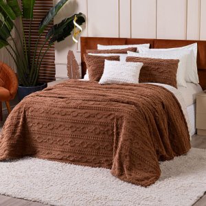 Cobertor Manta Zurique Trançado Avulso Casal - Dupla Face Mantinha Plush Fleece Sherpa Trançada Alto