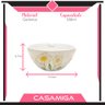 Conjunto 8 Bowl Tigela Cerâmica 550ml Lovely Garden - 5