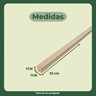 10 Ripas/sarrafos de 1x1x50 Cm Madeira de Pinus - 3