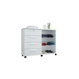 Comoda Sapateira Duda Branco - Moveis Borsari - 2