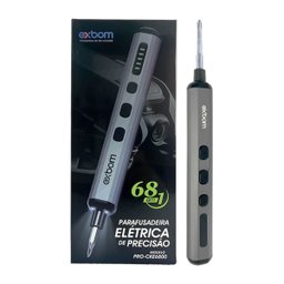 Kit Chave de Precisão Elétrica 68 em 1 sem Fio Recarregável Usb - 2