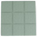 Ver imagem 6 de Puff Decorativo para Sala de Estar Quadrado Milano 90x90cm W01 Linho Verde Menta - Lyam Decor