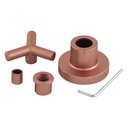 Ver imagem 4 de Acabamento Registro Rose Gold Fosco Banheiro Padrão Deca 3/4