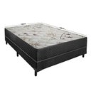 Ver imagem 3 de Cama Box Casal Santo Box Espuma Ortopédica 138x188x40cm