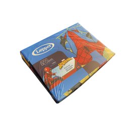 Jogo de Cama Infantil Lepper Homem Aranha Solteiro 3 Peças Microfibra Azul - 4