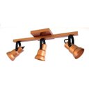 Ver imagem 5 de Spot Decorativo Triplo Trilho Emalustres