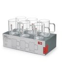 Ver imagem 2 de Jogo de 6 Xícaras de Vidro 270ml – Conjunto Café e Chá Elegance