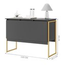 Ver imagem 2 de Buffet Aparador de Sala Jantar com Pés Dourado