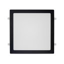 Ver imagem 1 de Painel de Led Blumenau Quadrado de Embutir 24W Bivolt Preto 4100K Luz Neutra