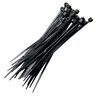 Kit 100 Unidades Abraçadeira Nylon Preta 3,5x280mm Fixação de Tubos Organização de Cabos Fertak - 1