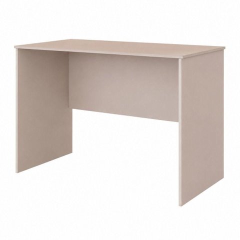 Escrivaninha Retangular Arizona Moderno sem Gavetas MDF 115cm Off White
