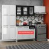 Cozinha Compacta Aço Topázio 3pçs Branco Preto - 8