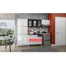 Cozinha Compacta Aço Topázio 3pçs Branco Preto - 7