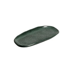 CONJUNTO C/ 4 TRAVESSAS OVAL RASA MINI ORGÂNICO GREENERY 16,5x8 CM - 4