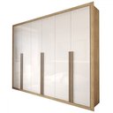 Ver imagem 3 de Guarda-roupa Casal Severo 6 Portas 6 Gavetas - Panorama Móveis