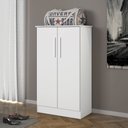 Ver imagem 1 de Sapateira 2 Portas Alaska Branco/New