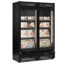 Ver imagem 1 de Freezer Expositor Vertical 2 Portas GCVC950ELCB Preto Gelopar 220V