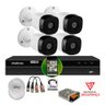 Kit DVR Intelbras + 4 Câmeras HD 720p 20m com HD Kit MHDX 1204 HD 1TB - 1