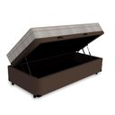 Ver imagem 4 de Cama Box Baú Solteiro + Colchão de Molas Ensacadas Ortobom Airtech Springpocket 88cm
