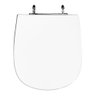 Assento Sanitário Poliéster para Louça Sabatini (icasa) Aço (reb. Oculto) Branco - 1