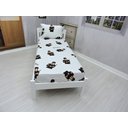 Ver imagem 3 de Jogo de Lençol com Elastico e Fronha Wandinha Kit 2pçs