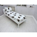 Ver imagem 1 de Jogo de Lençol com Elastico e Fronha Wandinha Kit 2pçs