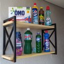 Ver imagem 1 de Prateleira Decorativa modelo x Estilo Industrial com 20cm de profundidade e 60 de comprimento